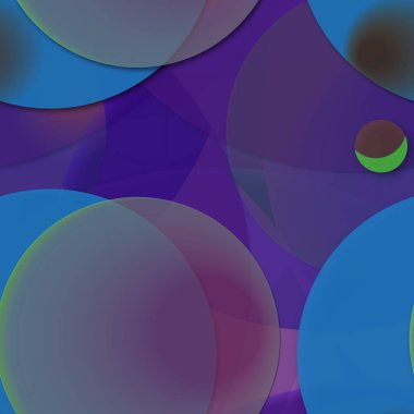 Daire saydam arka plan - eğilim seamless modeli.