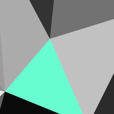 Üçgen poligonal arka plan - eğilim desen.