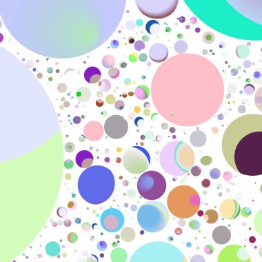 Daire saydam arka plan - eğilim seamless modeli.