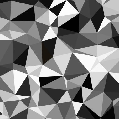 Üçgen poligonal arka plan - eğilim desen.