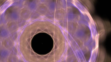 Fantezi kaotik renkli fraktal desen. Soyut Fraktal şekiller. 3D render resimde arka plan veya duvar kağıdı.