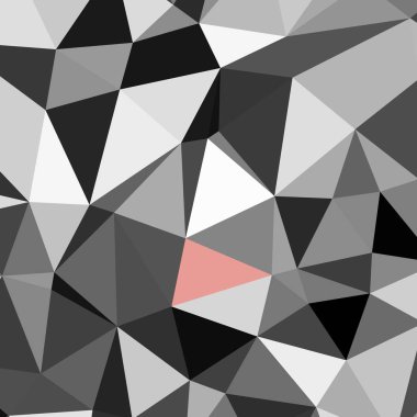 Üçgen poligonal arka plan - eğilim desen.