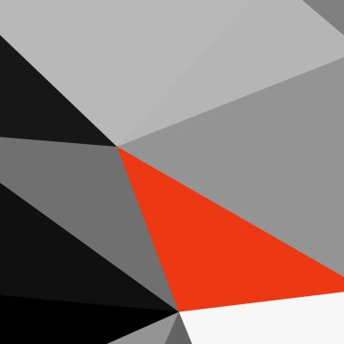 Üçgen poligonal arka plan - eğilim desen.