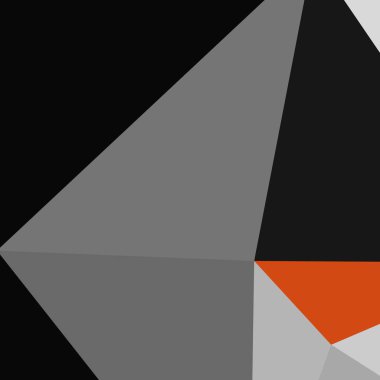 Üçgen poligonal arka plan - eğilim desen.