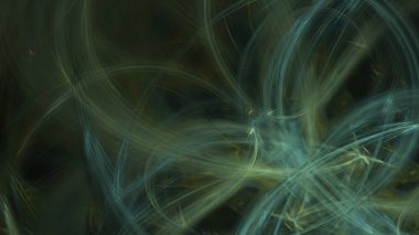 Fantezi kaotik renkli fraktal desen. Soyut Fraktal şekiller. 3D render resimde arka plan veya duvar kağıdı.