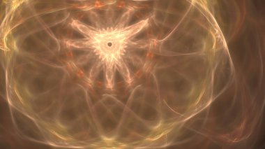 Fantezi kaotik renkli fraktal desen. Soyut Fraktal şekiller. 3D render resimde arka plan veya duvar kağıdı.