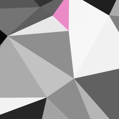 Üçgen poligonal arka plan - eğilim desen.