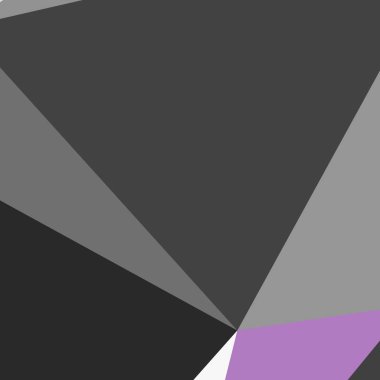 Üçgen poligonal arka plan - eğilim desen.