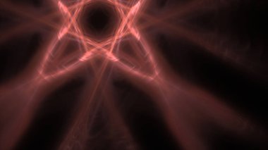 Fantezi kaotik renkli fraktal desen. Soyut Fraktal şekiller. 3D render resimde arka plan veya duvar kağıdı.