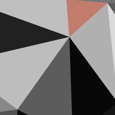 Üçgen poligonal arka plan - eğilim desen.