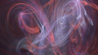 Fantezi kaotik renkli fraktal desen. Soyut Fraktal şekiller. 3D render resimde arka plan veya duvar kağıdı.