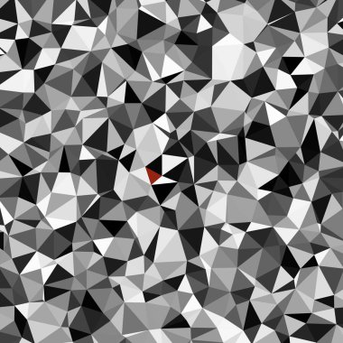 Üçgen poligonal arka plan - eğilim desen.