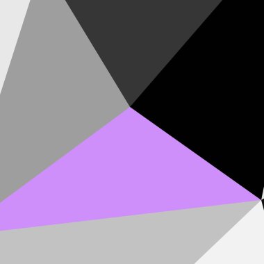 Üçgen poligonal arka plan - eğilim desen.