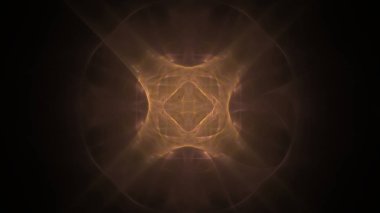 Fantezi kaotik renkli fraktal desen. Soyut Fraktal şekiller. 3D render resimde arka plan veya duvar kağıdı.