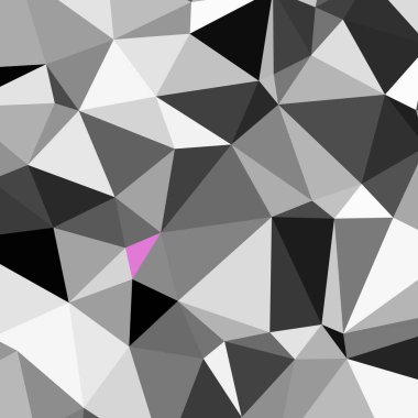 Üçgen poligonal arka plan - eğilim desen.