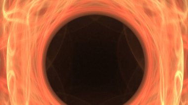 Fantezi kaotik renkli fraktal desen. Soyut Fraktal şekiller. 3D render resimde arka plan veya duvar kağıdı.