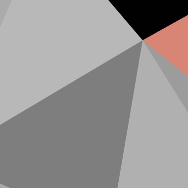 Üçgen poligonal arka plan - eğilim desen.