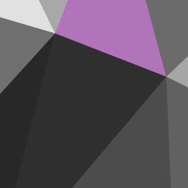 Üçgen poligonal arka plan - eğilim desen.