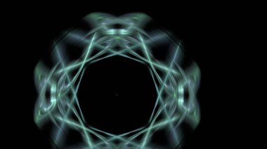 Fantezi kaotik renkli fraktal desen. Soyut Fraktal şekiller. 3D render resimde arka plan veya duvar kağıdı.