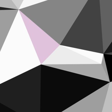 Üçgen poligonal arka plan - eğilim desen.