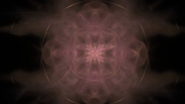 Fantezi kaotik renkli fraktal desen. Soyut Fraktal şekiller. 3D render resimde arka plan veya duvar kağıdı.