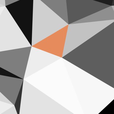 Üçgen poligonal arka plan - eğilim desen.