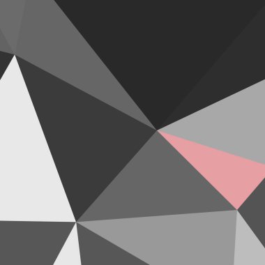 Üçgen poligonal arka plan - eğilim desen.