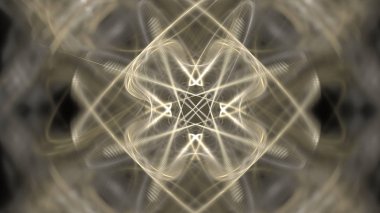 Fantezi kaotik renkli fraktal desen. Soyut Fraktal şekiller. 3D render resimde arka plan veya duvar kağıdı.