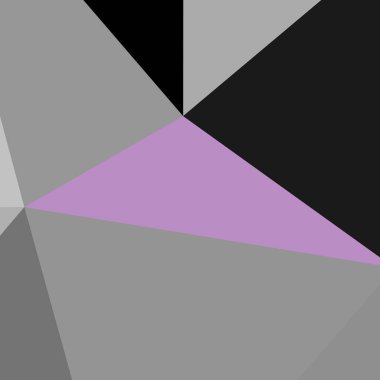 Üçgen poligonal arka plan - eğilim desen.