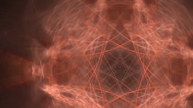 Fantezi kaotik renkli fraktal desen. Soyut Fraktal şekiller. 3D render resimde arka plan veya duvar kağıdı.