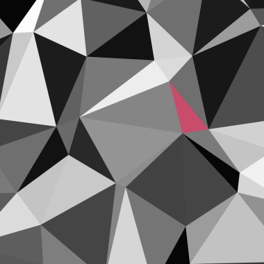 Üçgen poligonal arka plan - eğilim desen.