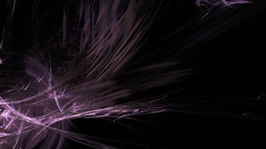 Fantezi kaotik renkli fraktal desen. Soyut Fraktal şekiller. 3D render resimde arka plan veya duvar kağıdı.