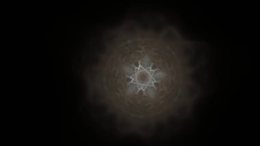 Fantezi kaotik renkli fraktal desen. Soyut Fraktal şekiller. 3D render resimde arka plan veya duvar kağıdı.