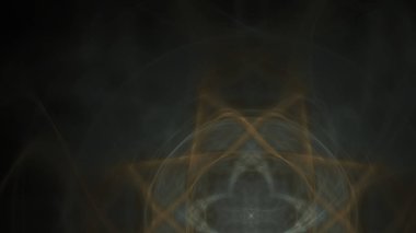 Fantezi kaotik renkli fraktal desen. Soyut Fraktal şekiller. 3D render resimde arka plan veya duvar kağıdı.