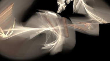 Fantezi kaotik renkli fraktal desen. Soyut Fraktal şekiller. 3D render resimde arka plan veya duvar kağıdı.