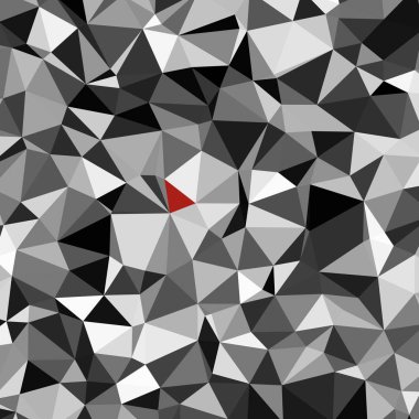 Üçgen poligonal arka plan - eğilim desen.