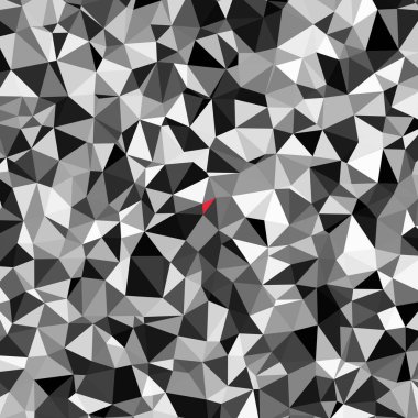 Üçgen poligonal arka plan - eğilim desen.