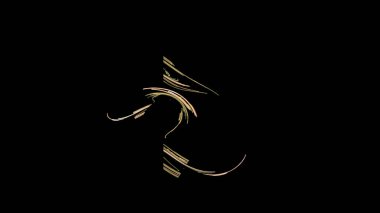 Fantezi kaotik renkli fraktal desen. Soyut Fraktal şekiller. 3D render resimde arka plan veya duvar kağıdı.