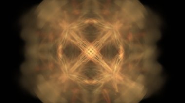 Fantezi kaotik renkli fraktal desen. Soyut Fraktal şekiller. 3D render resimde arka plan veya duvar kağıdı.