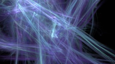 Fantezi kaotik renkli fraktal desen. Soyut Fraktal şekiller. 3D render resimde arka plan veya duvar kağıdı.