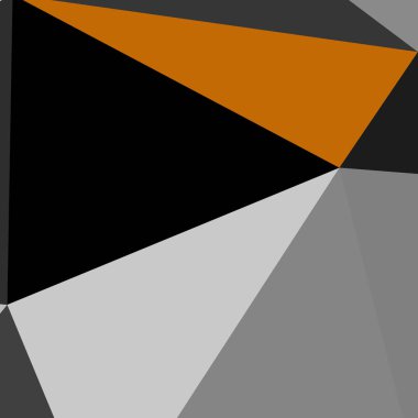 Üçgen poligonal arka plan - eğilim desen.