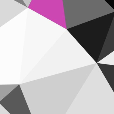 Üçgen poligonal arka plan - eğilim desen.