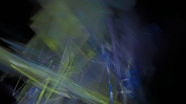 Fantezi kaotik renkli fraktal desen. Soyut Fraktal şekiller. 3D render resimde arka plan veya duvar kağıdı.