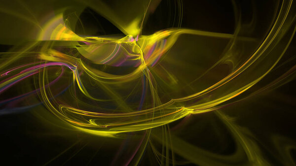 Фантазия хаотичной красочной фрактальной картины. Абстрактные фрактальные формы. 3D рендеринг фона или обоев
.