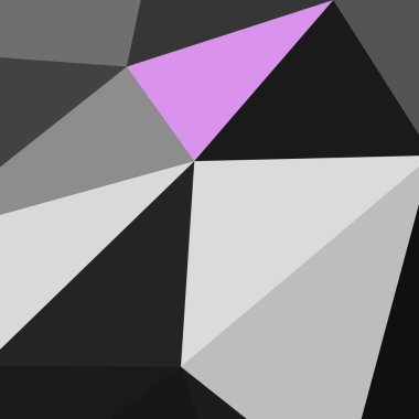 Üçgen poligonal arka plan - eğilim desen.