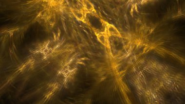 Fantezi kaotik renkli fraktal desen. Soyut Fraktal şekiller. 3D render resimde arka plan veya duvar kağıdı.