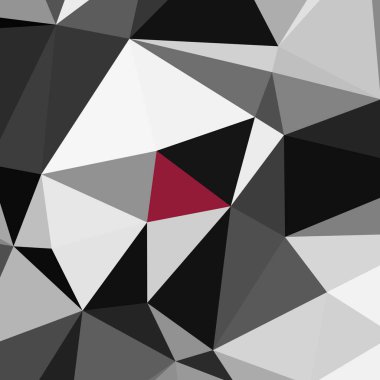 Üçgen poligonal arka plan - eğilim desen.