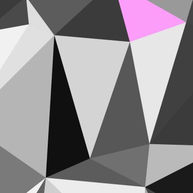 Üçgen poligonal arka plan - eğilim desen.