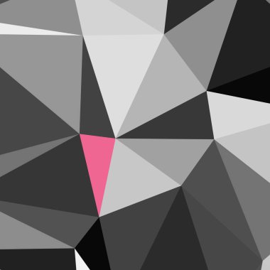 Üçgen poligonal arka plan - eğilim desen.