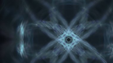 Fantezi kaotik renkli fraktal desen. Soyut Fraktal şekiller. 3D render resimde arka plan veya duvar kağıdı.